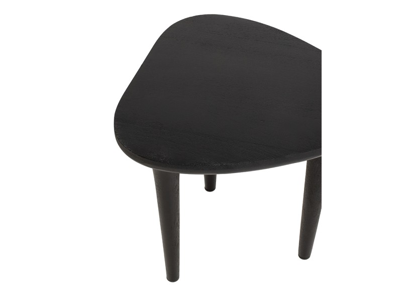 MaMaison stolik LAMINAR czarny / drewno - King Home