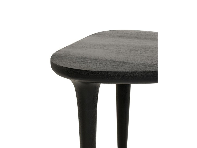 MaMaison stolik LAMINAR czarny / drewno - King Home