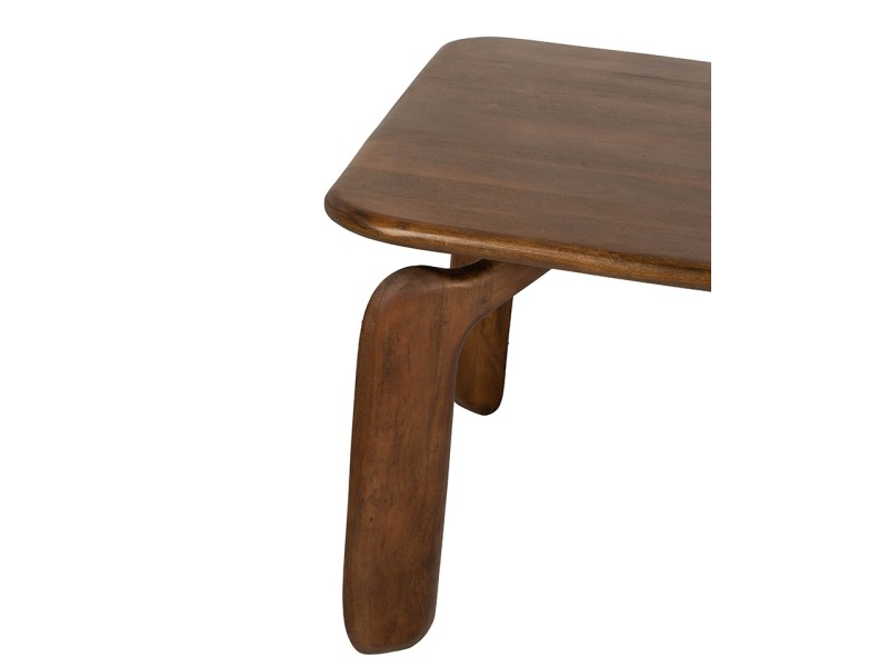 Stół jadalniany ORIZON 200 brązowy / drewno - MaMaison