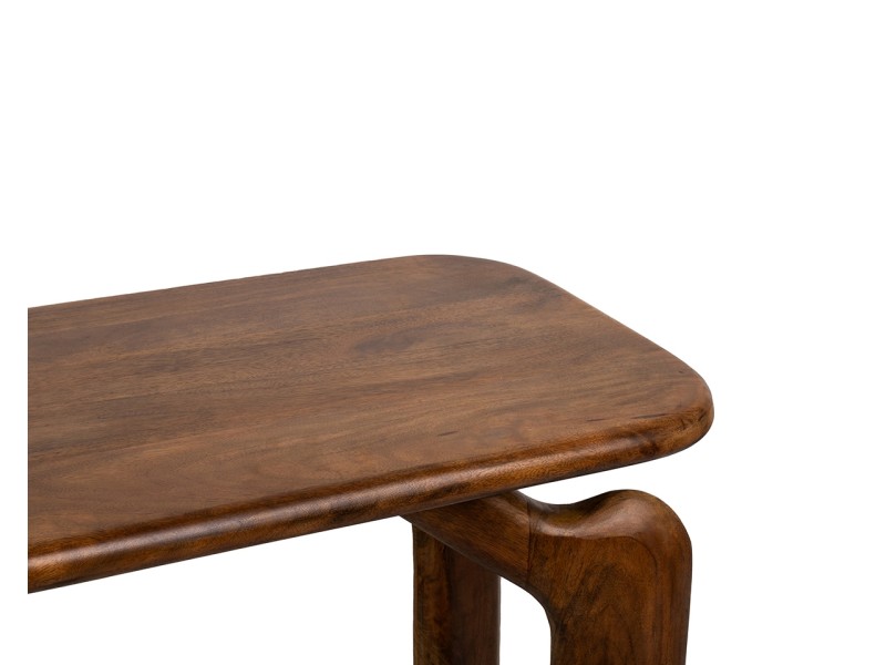 Konsola ORIZON brązowa / drewno - MaMaison