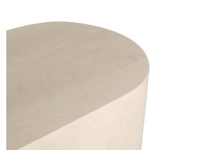 Konsola ICARO beżowa / drewno - MaMaison