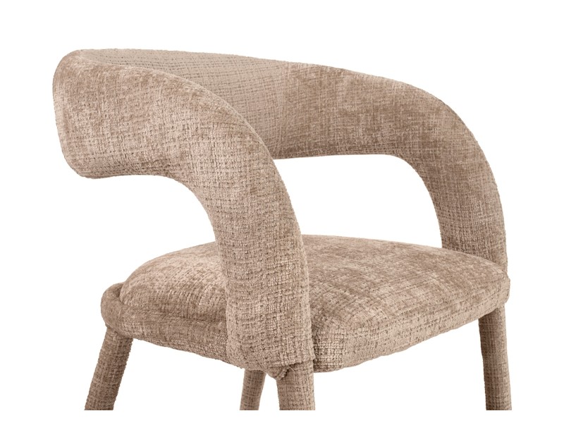 Krzesło barowe IRIS beżowe - MaMaison