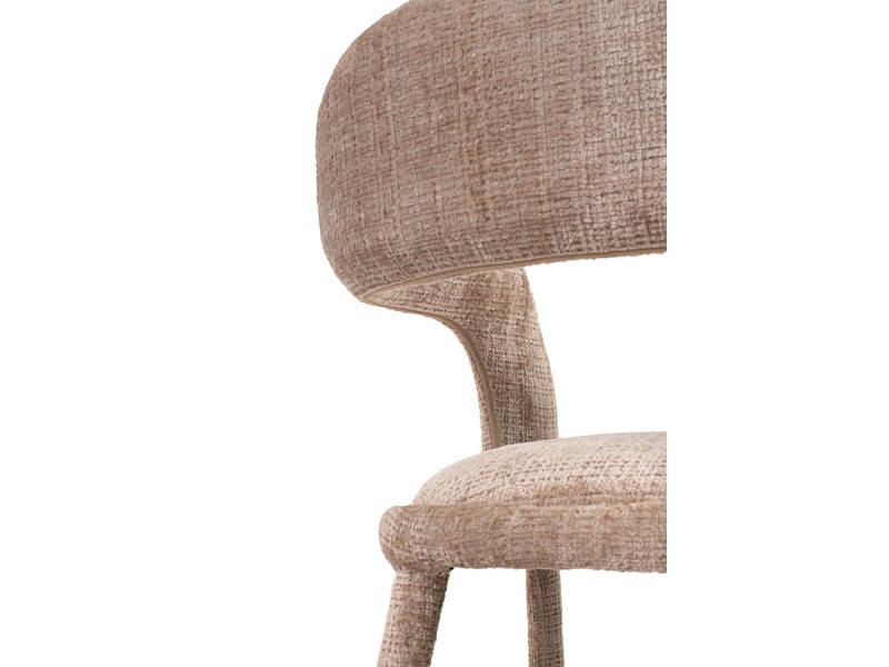 Krzesło barowe IRIS beżowe - MaMaison