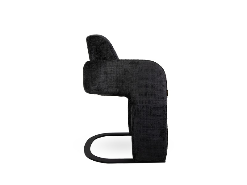 Krzesło BORA czarne - MaMaison