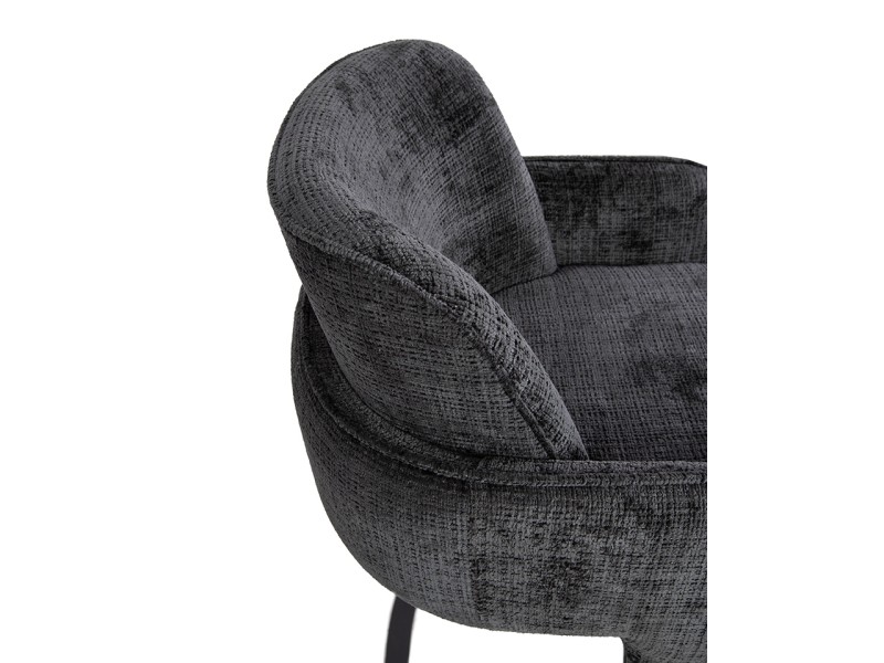 Krzesło BORA czarne - MaMaison