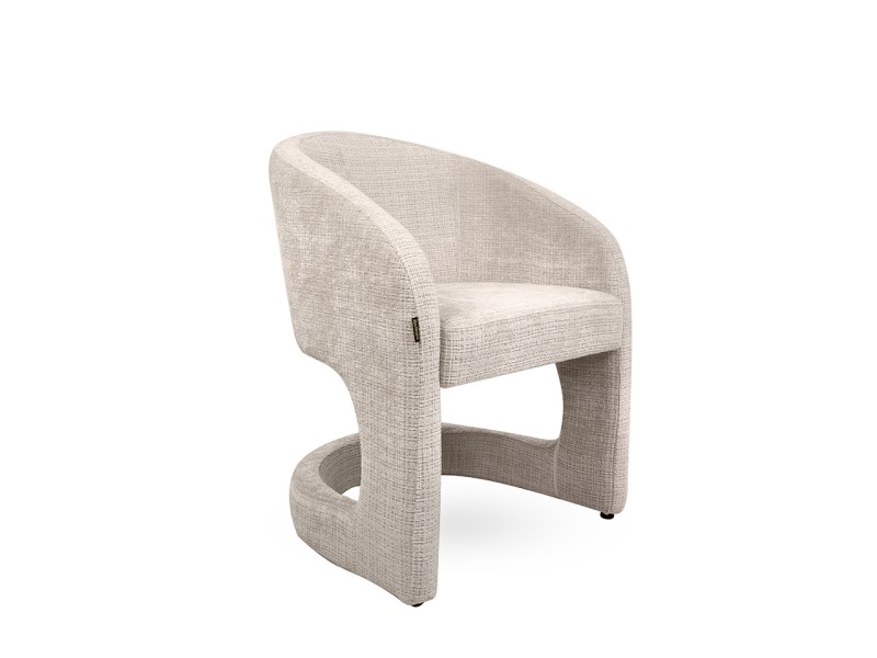 Krzesło SHELLY beżowe - MaMaison