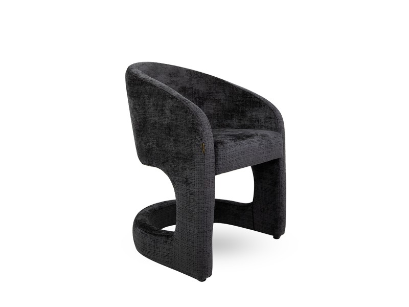 Krzesło SHELLY czarne - MaMaison