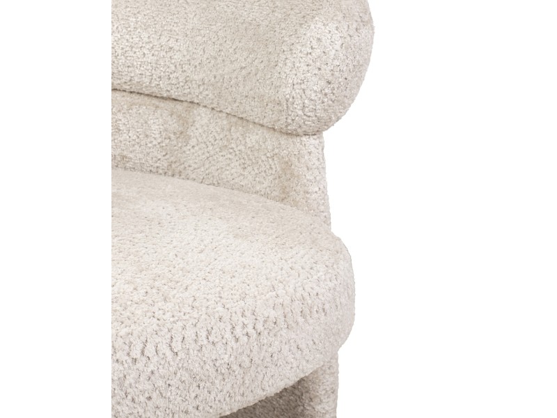 Fotel MADAME beżowy - MaMaison