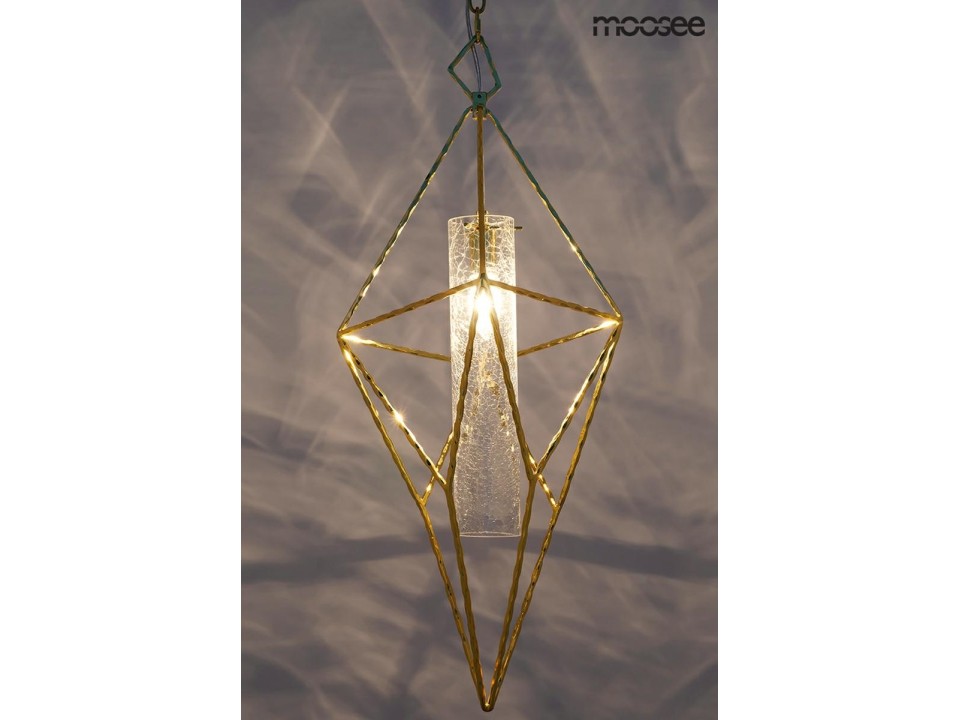 MOOSEE lampa wisząca HAVANA M - złota - Moosee