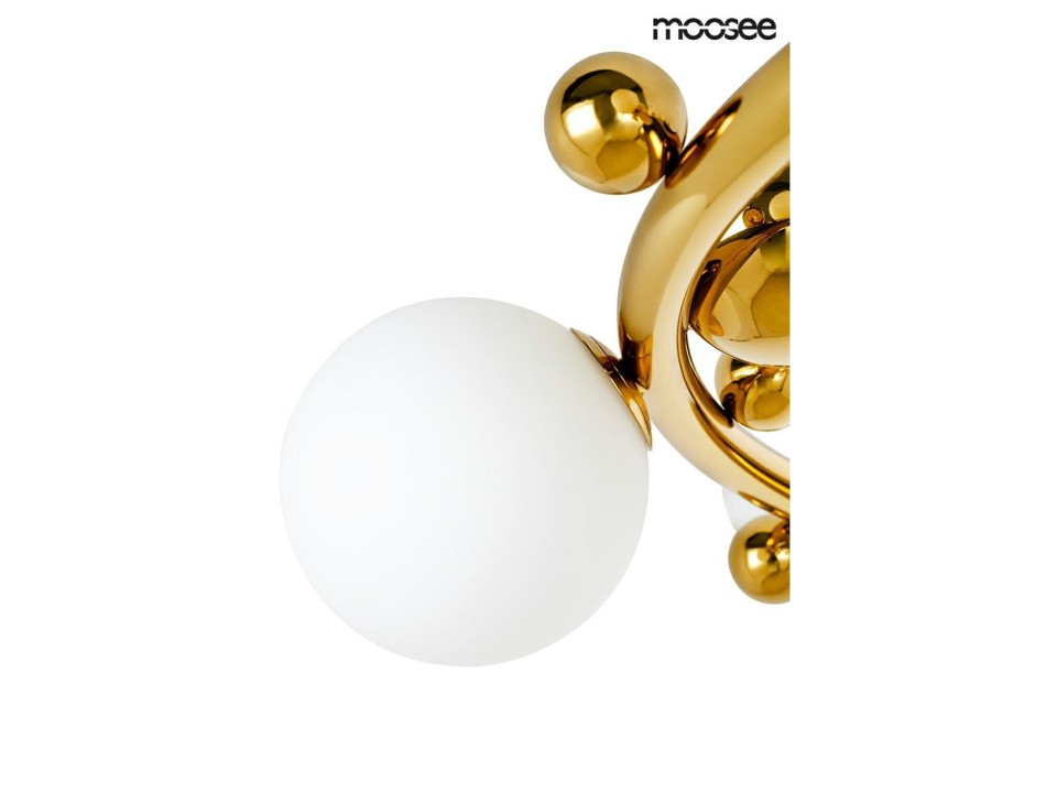 MOOSEE lampa wisząca VALENTINO M - złota - Moosee