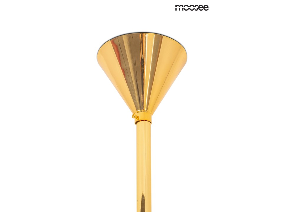 MOOSEE lampa wisząca SOLEI złota - Moosee