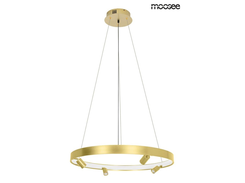 MOOSEE lampa wisząca CIRCLE SPOT 74 GOLD złota - Moosee