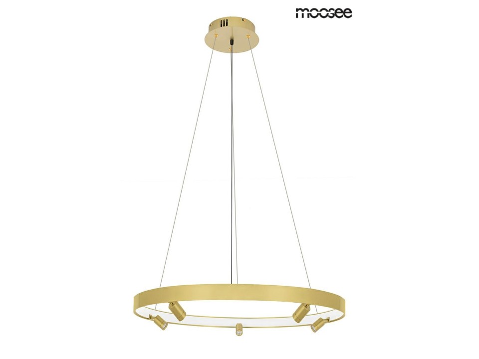MOOSEE lampa wisząca CIRCLE SPOT 98 GOLD złota - Moosee