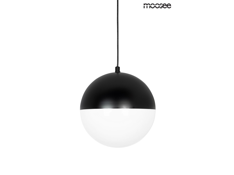 MOOSEE lampa ścienna BOWL czarna - Moosee