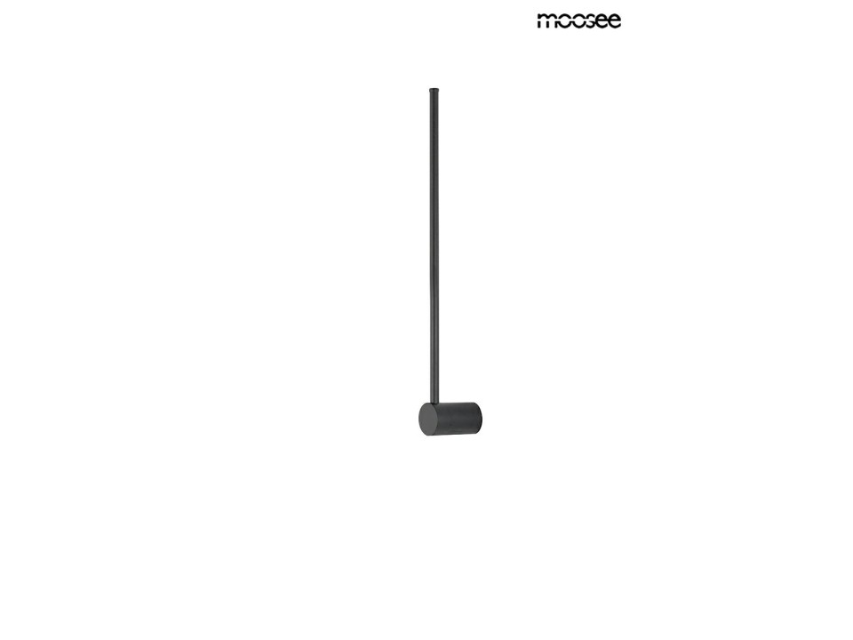 MOOSEE lampa ścienna OMBRE 60 czarna - Moosee