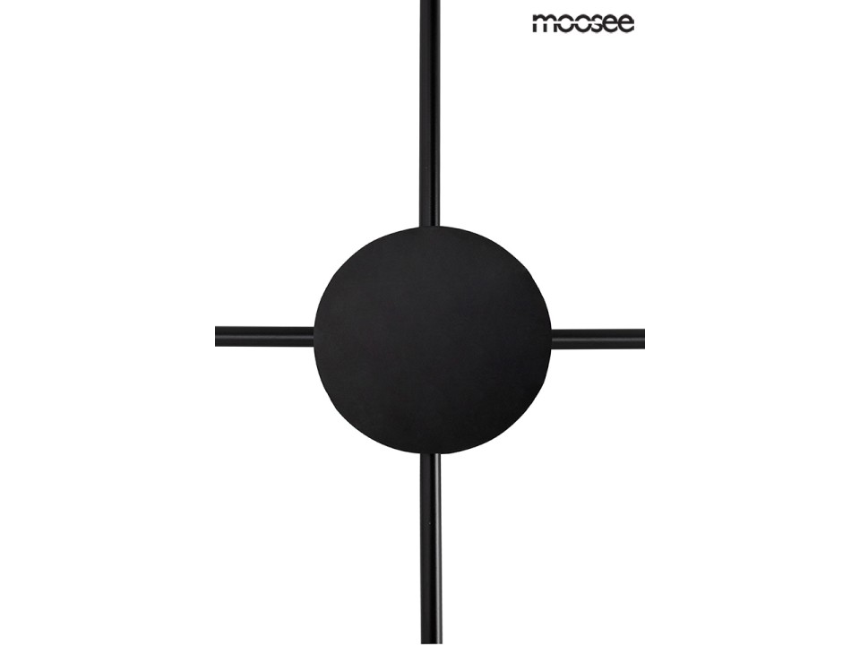 MOOSEE lampa ścienna SHADOW 4 CLOSE czarna - Moosee