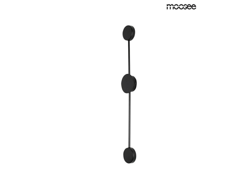 MOOSEE lampa ścienna SHADOW 2 CLOSE czarna - Moosee