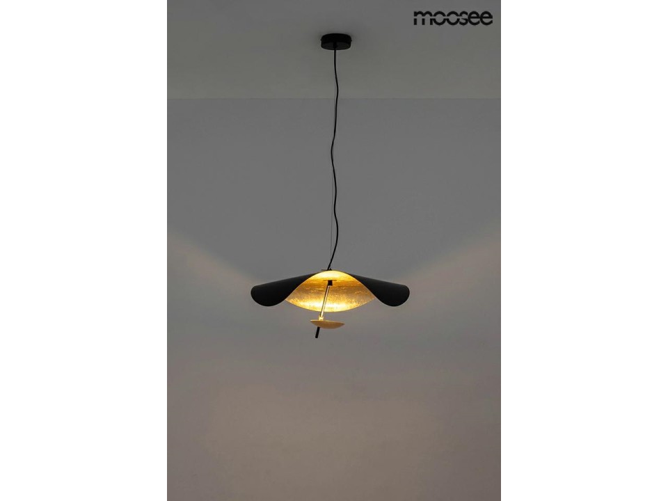 MOOSEE lampa wisząca STING RAY 60 czarna / złota - Moosee