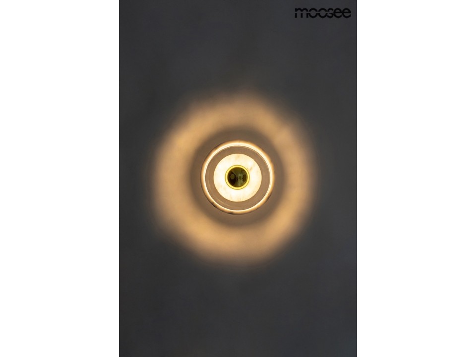 MOOSEE lampa ścienna ARCO biała - Moosee