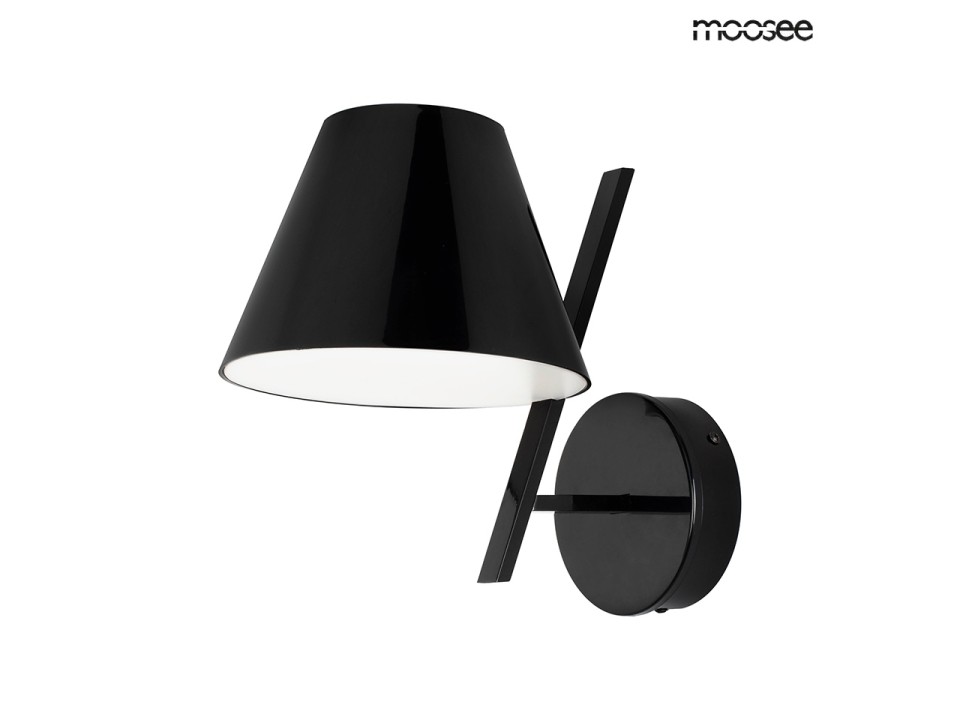MOOSEE lampa ścienna MAGO czarna - Moosee