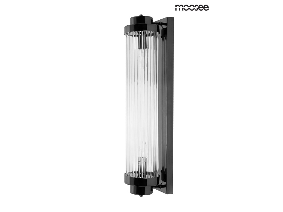 MOOSEE lampa ścienna COLUMN 60 czarna - Moosee