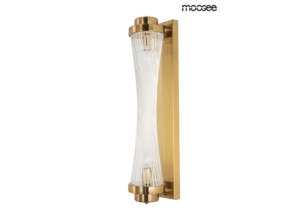 MOOSEE lampa ścienna COLUMN 60 złota - Moosee