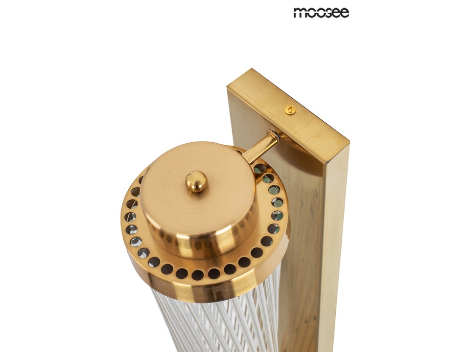 MOOSEE lampa ścienna COLUMN 60 złota - Moosee
