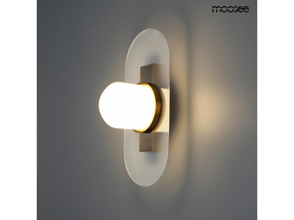 MOOSEE lampa ścienna ROSA transparentna - Moosee