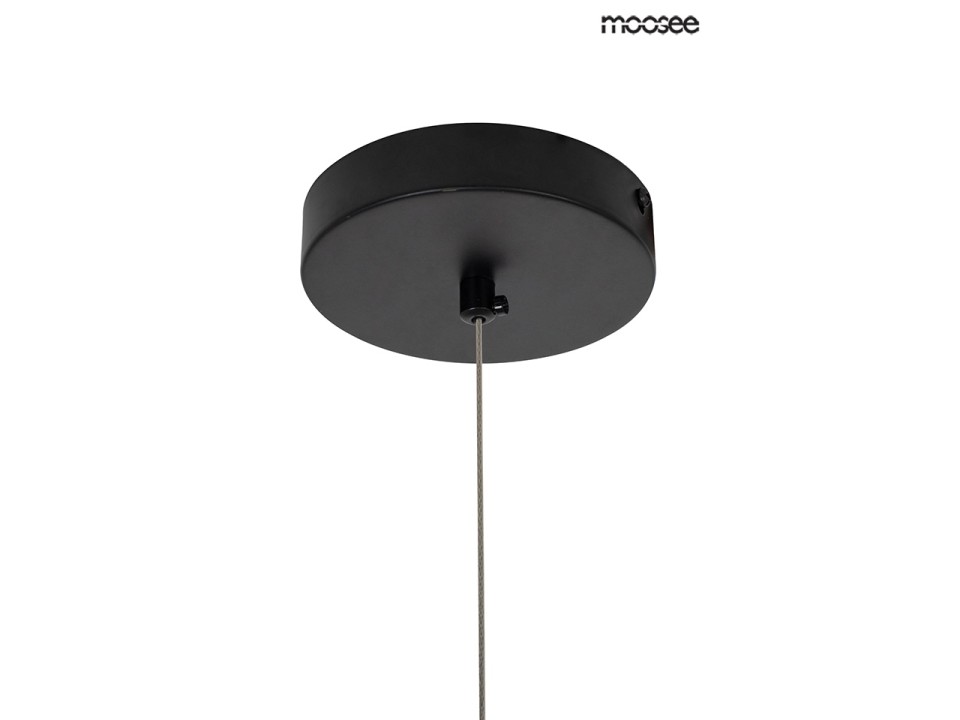 MOOSEE lampa wisząca LINEAL czarna - Moosee