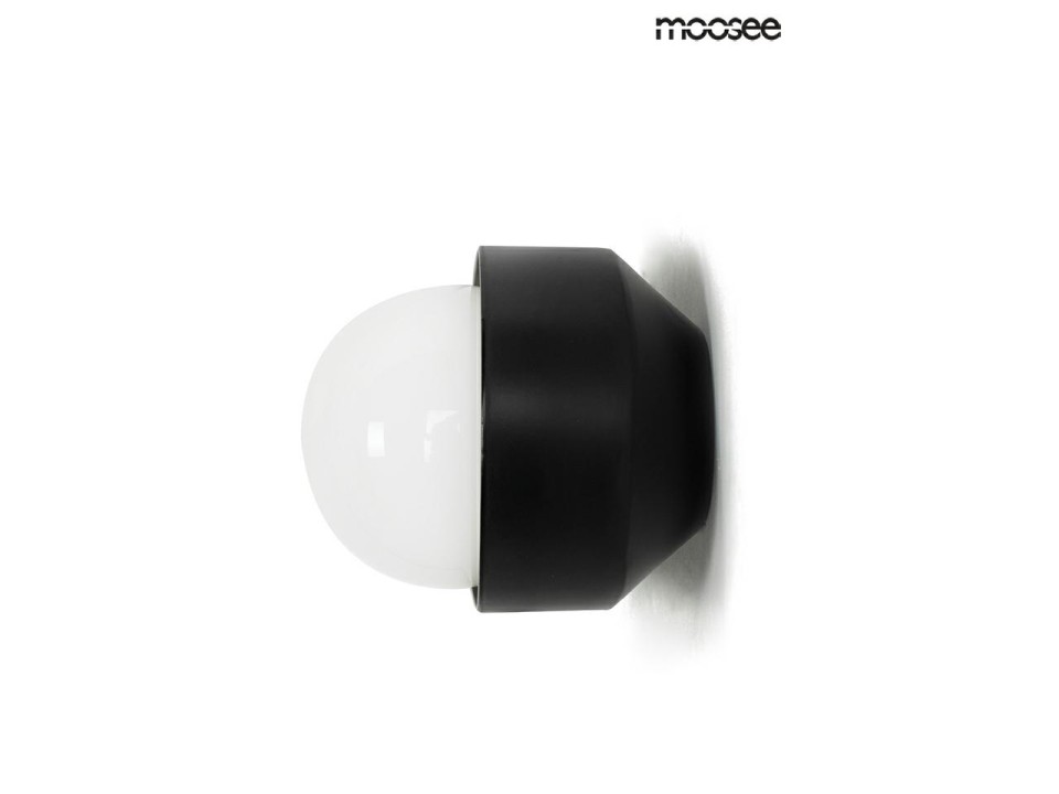 MOOSEE lampa ścienna DROPS 2 czarna - Moosee