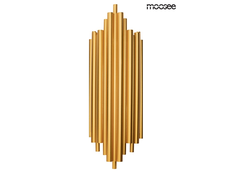 MOOSEE lampa ścienna HARMONIC złota - Moosee