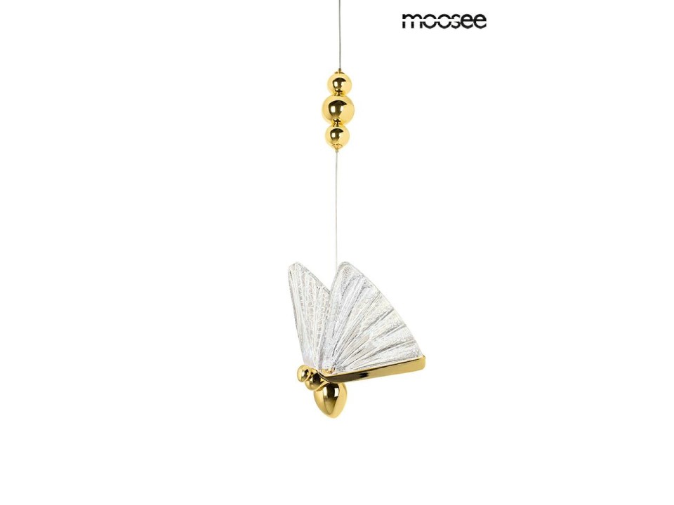 MOOSEE lampa wisząca BUTTERFLY S złota - Moosee