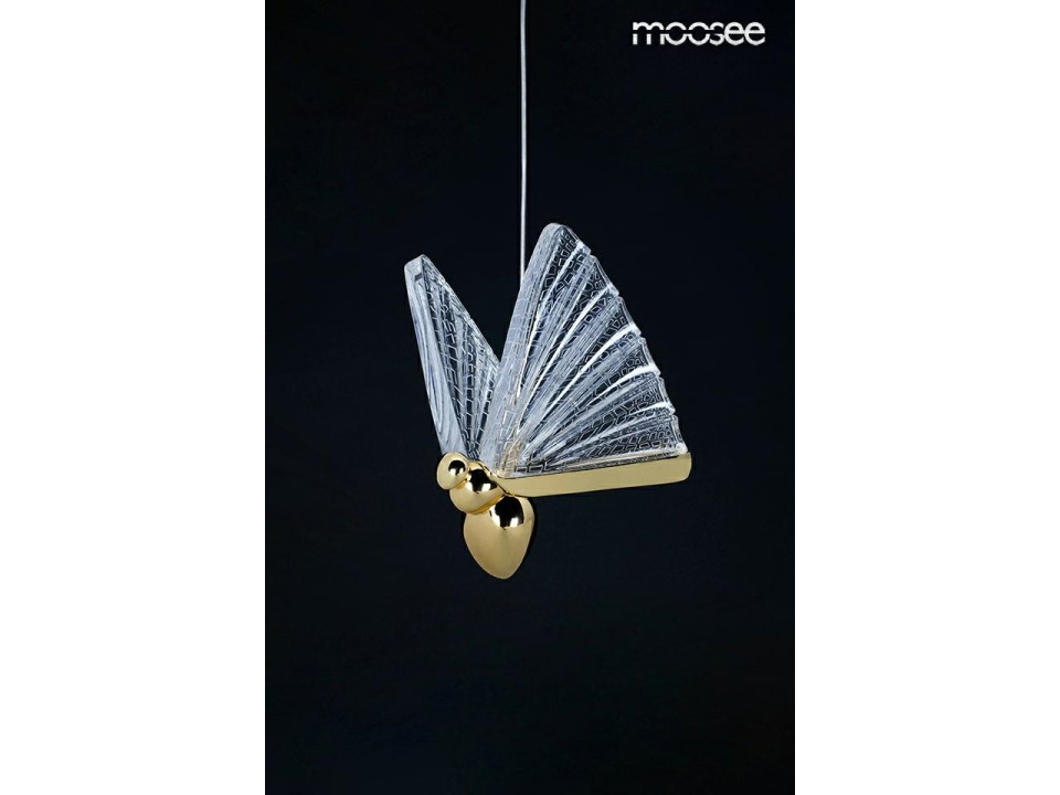 MOOSEE lampa wisząca BUTTERFLY M złota - Moosee