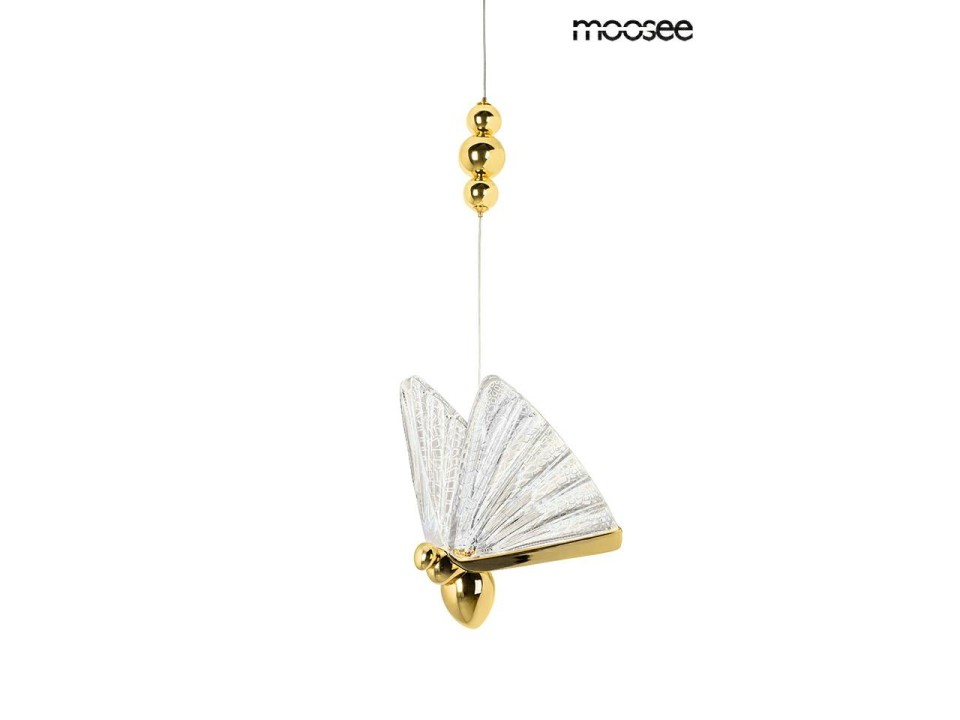 MOOSEE lampa wisząca BUTTERFLY M złota - Moosee