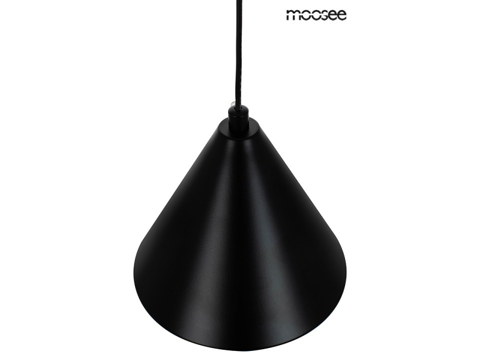 MOOSEE lampa wisząca ACUSTICA czarna - Moosee