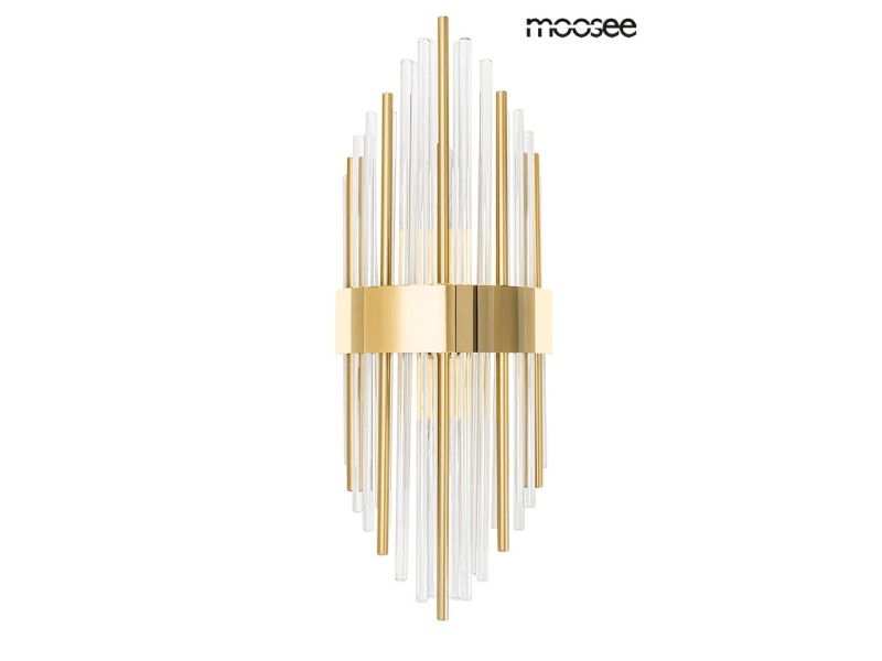 Lampa ścienna ARMANDO złota - Moosee
