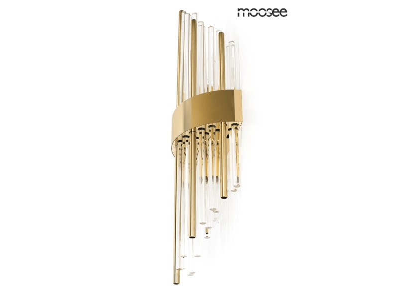 Lampa ścienna ARMANDO złota - Moosee