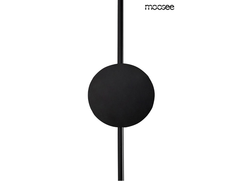 MOOSEE lampa ścienna SHADOW 2 czarna - Moosee