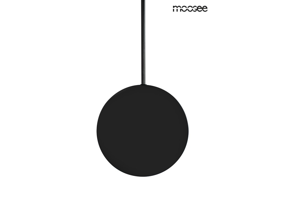 MOOSEE lampa ścienna SHADOW 6 czarna - Moosee