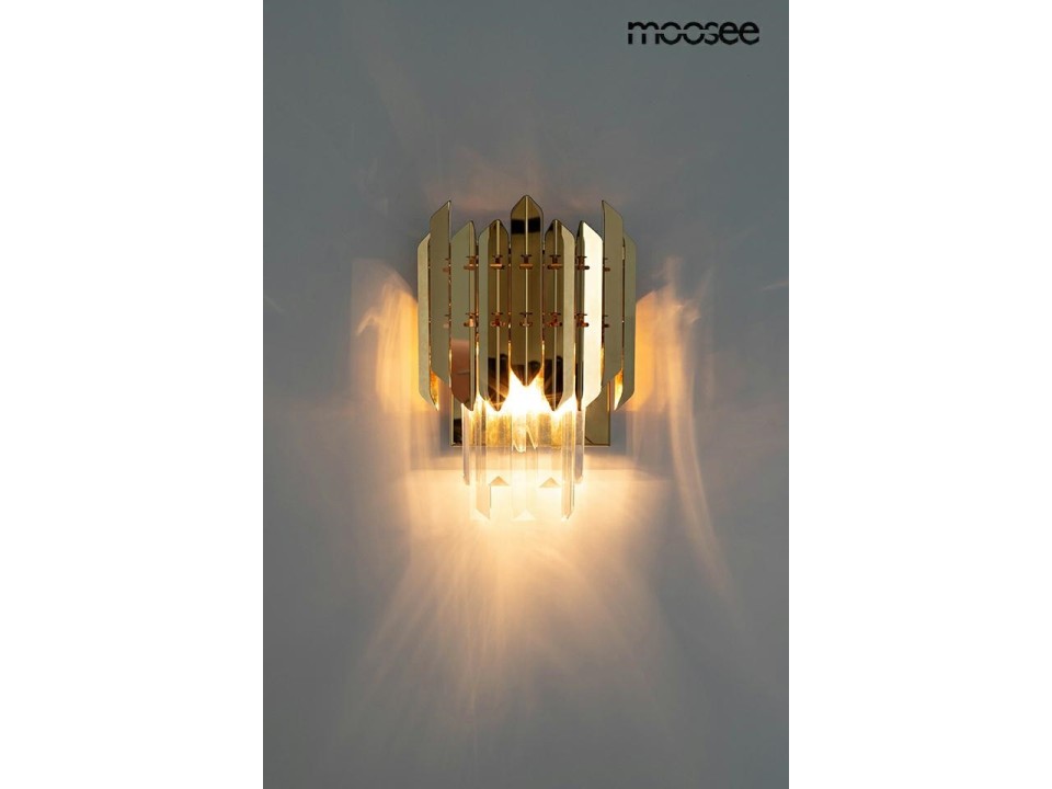 MOOSEE lampa ścienna MAJESTIC złota - Moosee