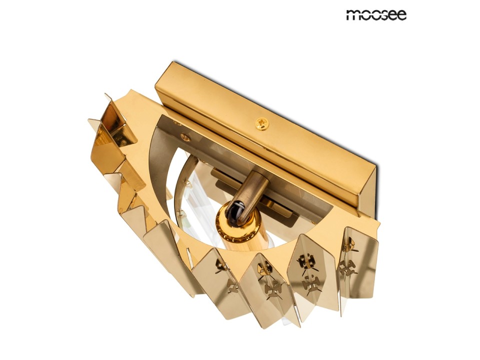 MOOSEE lampa ścienna MAJESTIC złota - Moosee