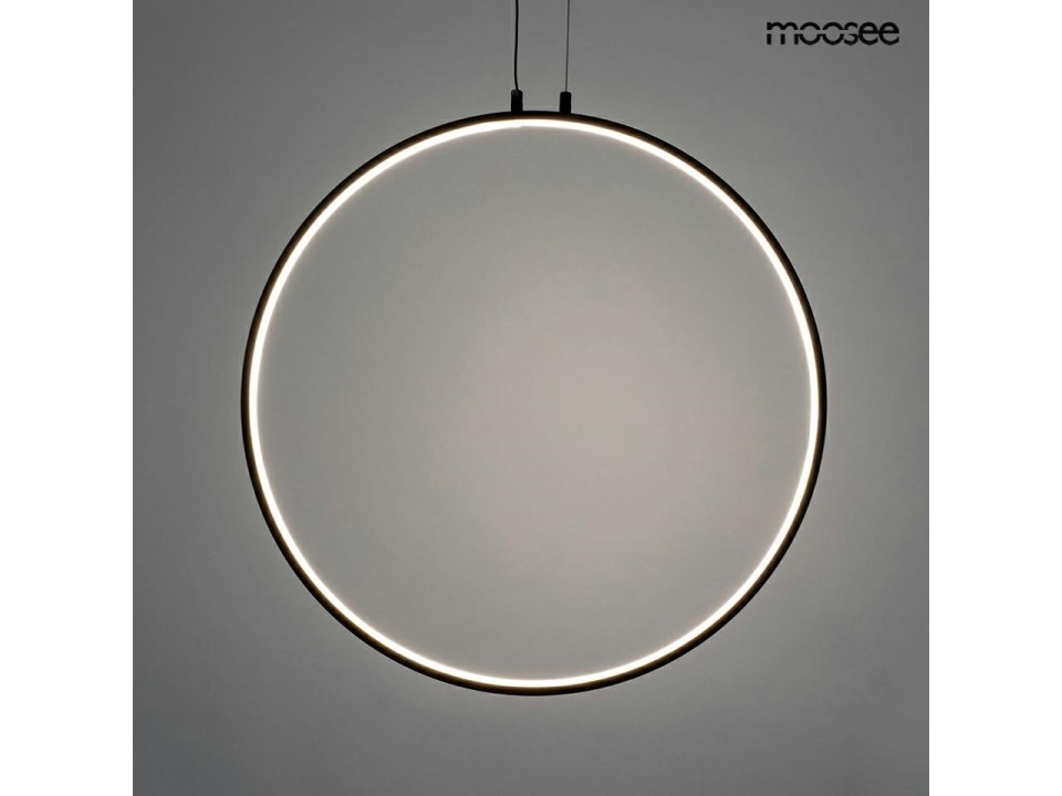MOOSEE lampa wisząca CIRCULO 80 czarna - Moosee