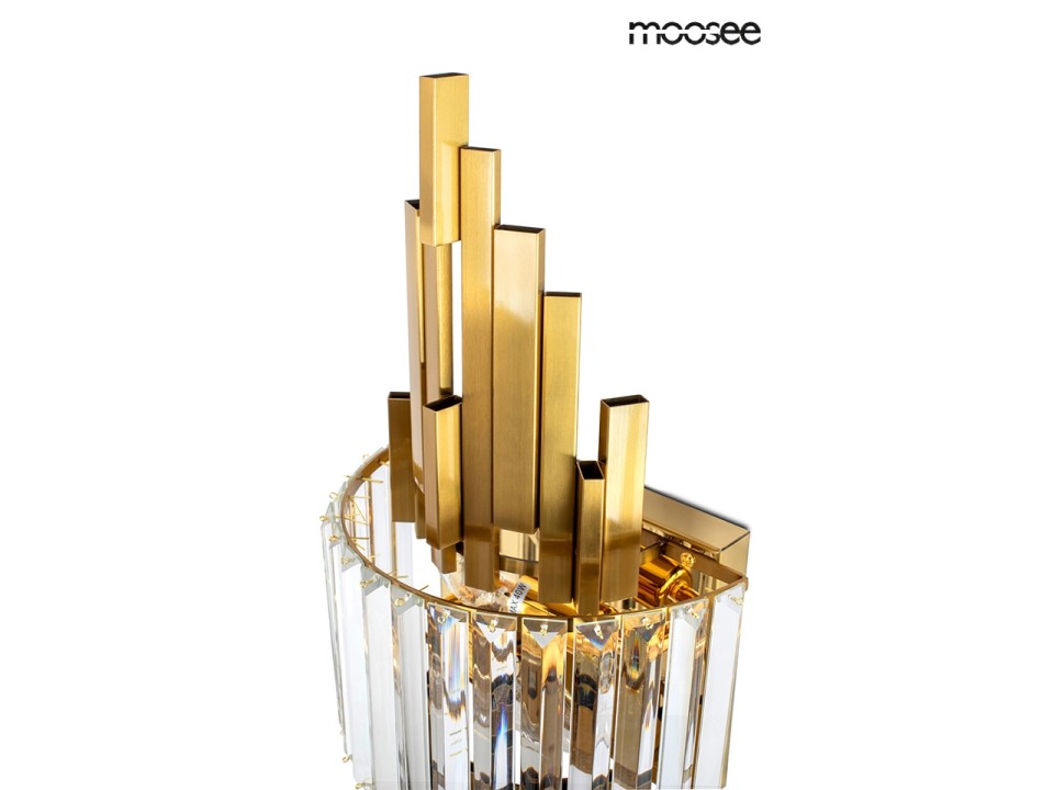 MOOSEE lampa ścienna TOWERS złota - Moosee