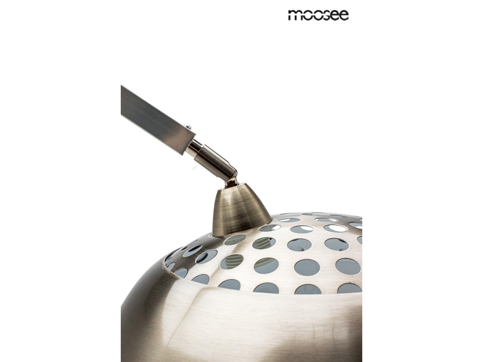 MOOSEE lampa podłogowa MARMO czarna - Moosee