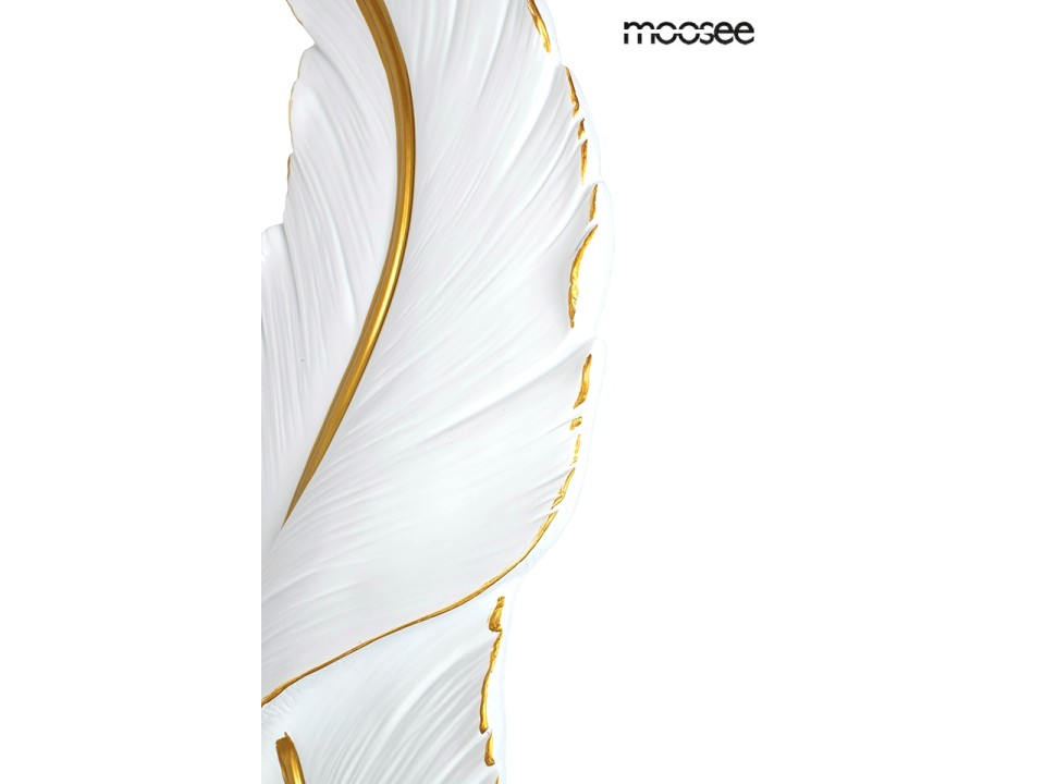 MOOSEE lampa ścienna IKAR 60 biała / złota - Moosee