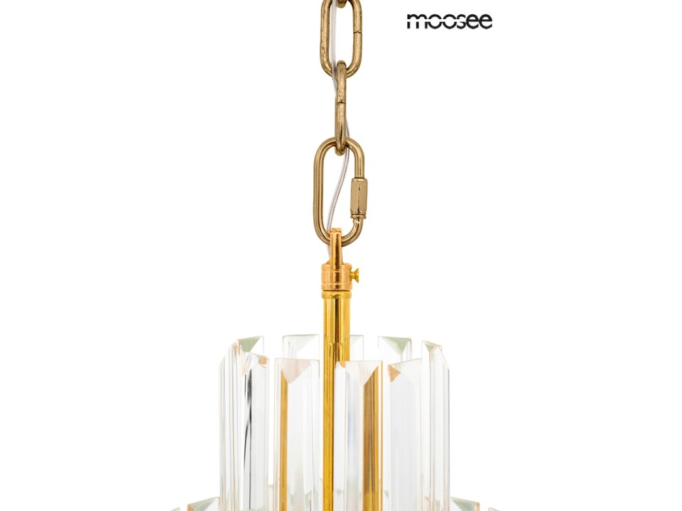 MOOSEE lampa wisząca IMPERO złota - Moosee