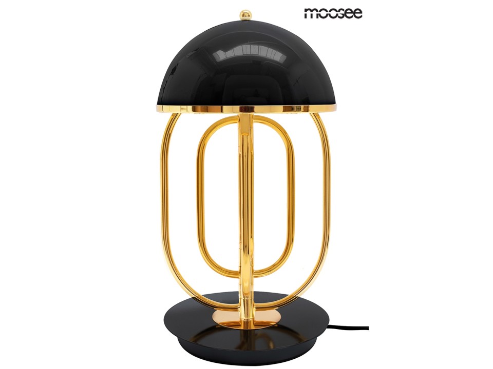 MOOSEE lampa stołowa BOTTEGA złota / czarna - Moosee