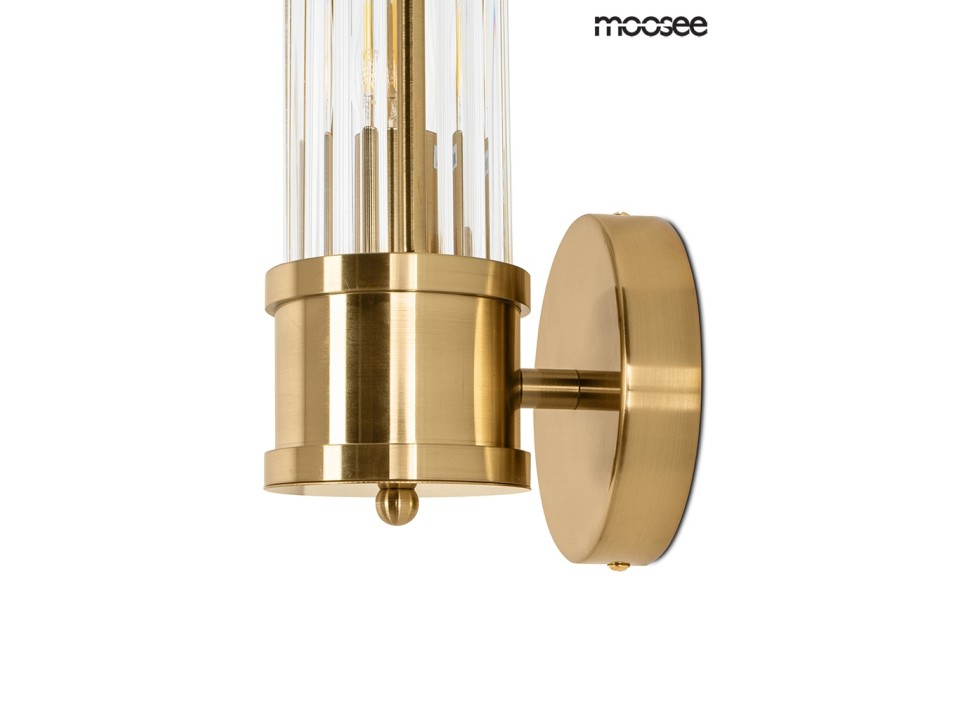 MOOSEE lampa ścienna PILAR złota - Moosee