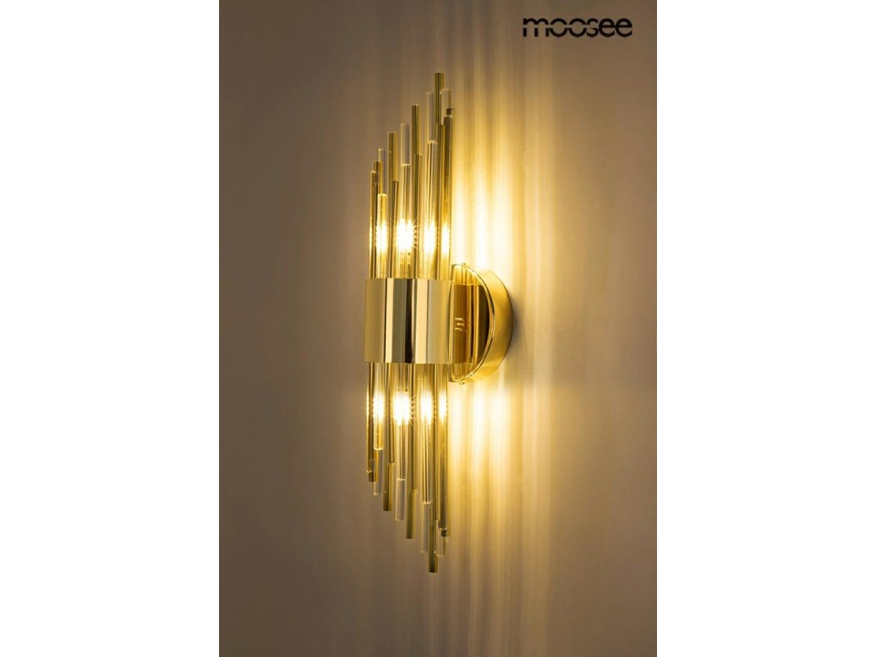 MOOSEE lampa ścienna AMADEO złota - Moosee