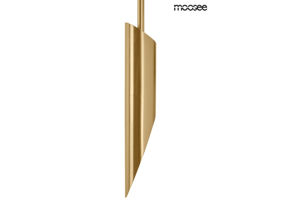 MOOSEE lampa ścienna LUCCA złota - Moosee